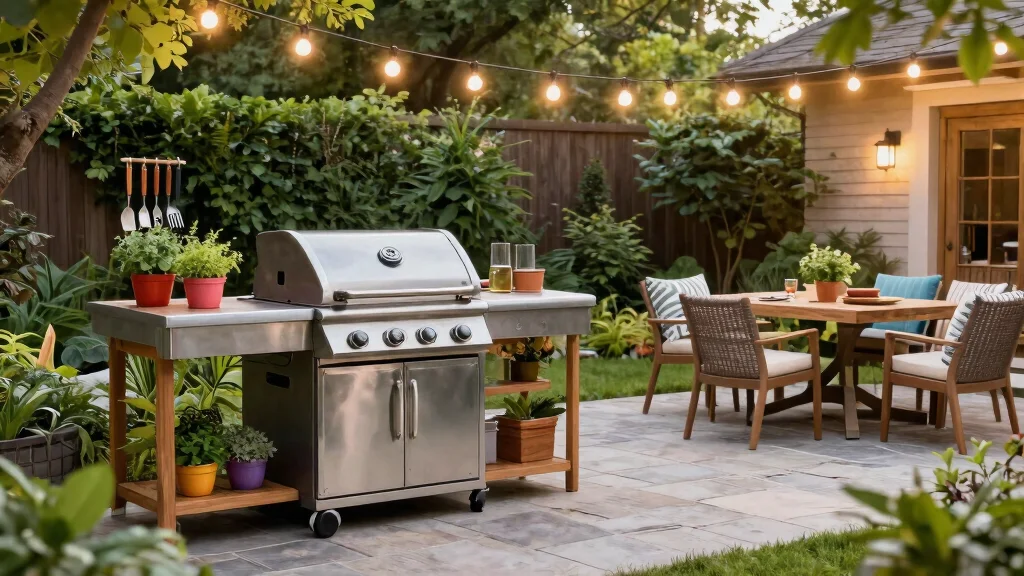13 Outdoor Grill Area Ideas for a Clean and Organized Cooking Experience